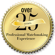 Over 25 Years Professional Matchmaking Experience